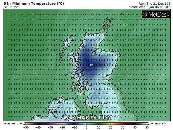 UK and Europe weather forecast latest, January 2: Snow showers with bitterly cold winds to hit the UK as temperatures plummet UK and europe weather forecast latest, january 2: snow showers with bitterly cold winds to hit the uk as temperatures plummet